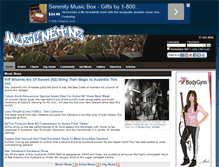 Tablet Screenshot of muzic.net.nz